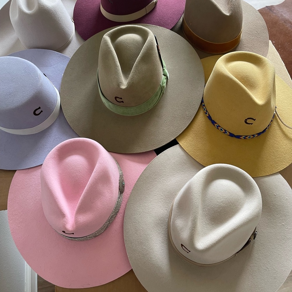 Hippie wool felt hat